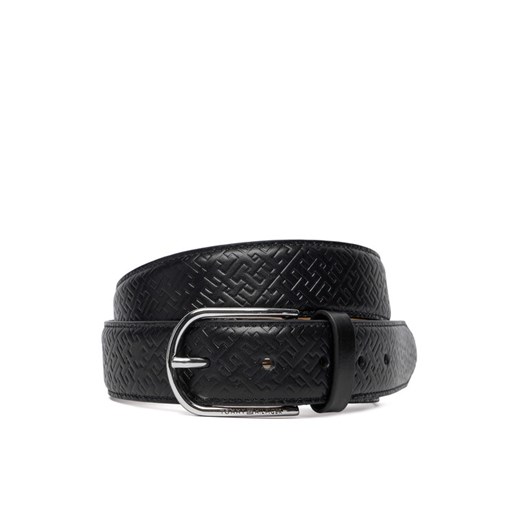 Tommy Hilfiger Pasek Męski Business Lux 3.5 AM0AM13761 Czarny ze sklepu MODIVO w kategorii Paski męskie - zdjęcie 186297840