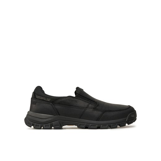 CAT Footwear Półbuty Threshold Slip On P726052 Czarny ze sklepu MODIVO w kategorii Półbuty męskie - zdjęcie 186297923