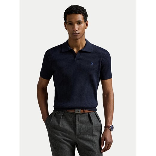 Polo Ralph Lauren Polo 710979100001 Granatowy Regular Fit ze sklepu MODIVO w kategorii T-shirty męskie - zdjęcie 186298003