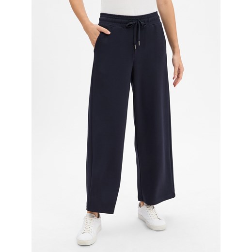 soyaconcept® Damskie spodnie do biegania - SC-Banu 33 Kobiety Modal granatowy jednolity ze sklepu vangraaf w kategorii Spodnie damskie - zdjęcie 186299583