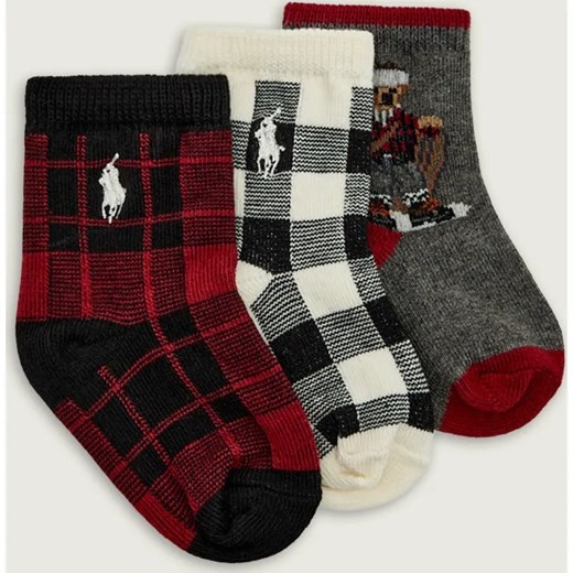 POLO RALPH LAUREN Skarpety 3-pack HOLIDAY SLED BEAR ze sklepu Gomez Fashion Store w kategorii Skarpetki dziecięce - zdjęcie 186301864