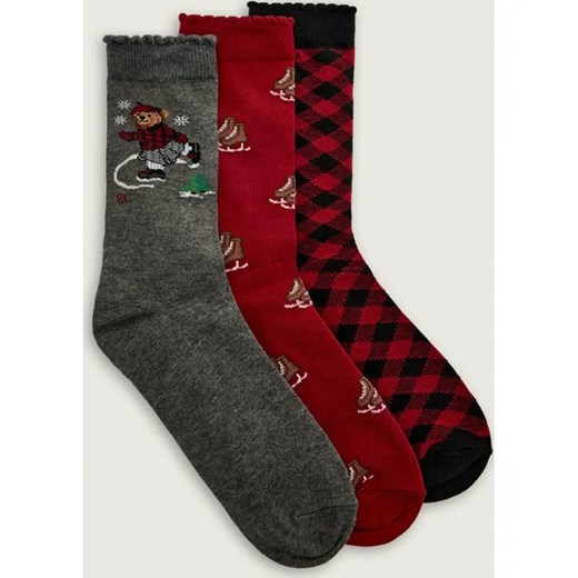 POLO RALPH LAUREN Skarpety 3-pack HOLD ICE SKATER BEAR ze sklepu Gomez Fashion Store w kategorii Skarpetki dziecięce - zdjęcie 186301870