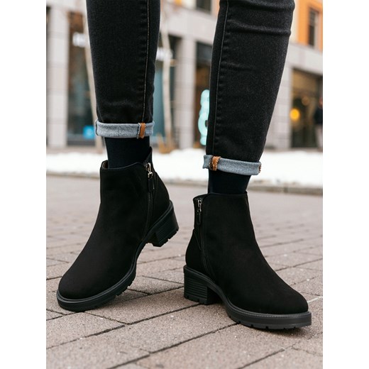 Sinsay - Botki - czarny Sinsay 36 Sinsay
