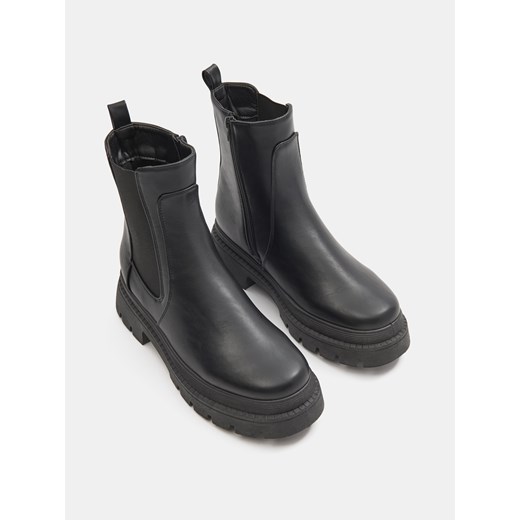 Sinsay - Sztyblety - czarny Sinsay 41 Sinsay