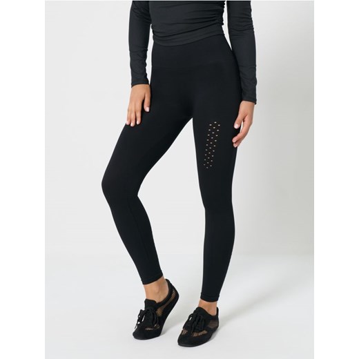 Sinsay - Legginsy sportowe - czarny ze sklepu Sinsay w kategorii Spodnie damskie - zdjęcie 186304070