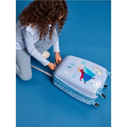 Sinsay - Walizka Frozen - błękitny Sinsay One Size Sinsay