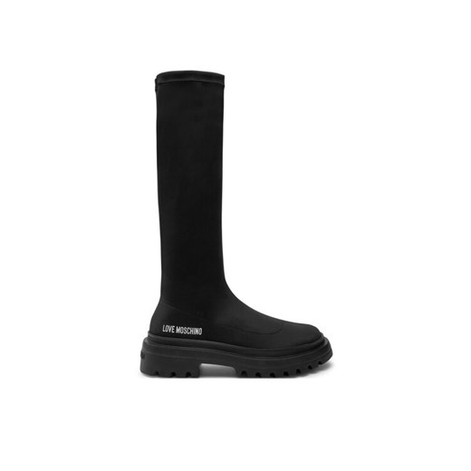 LOVE MOSCHINO Kozaki JA26025G1LIMZ000 Czarny ze sklepu MODIVO w kategorii Kozaki damskie - zdjęcie 186304342