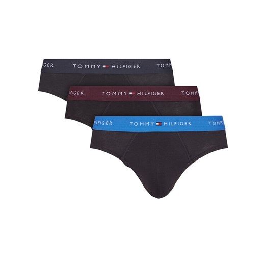 Tommy Hilfiger Komplet 3 par slipów UM0UM03471 Czarny ze sklepu MODIVO w kategorii Majtki męskie - zdjęcie 186304383