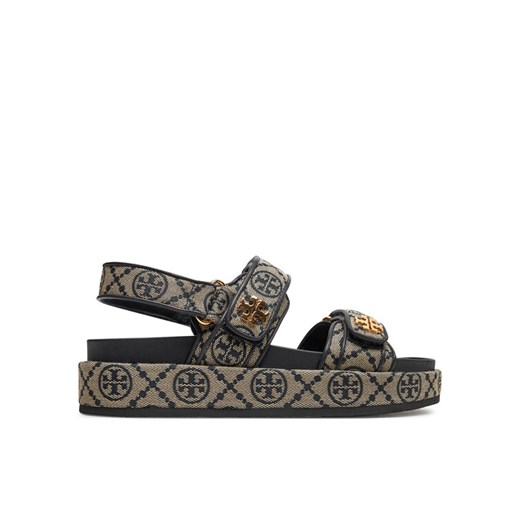 Tory Burch Sandały 155154 Granatowy ze sklepu MODIVO w kategorii Sandały damskie - zdjęcie 186304400