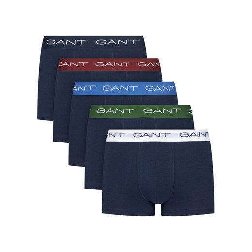 Gant Komplet 5 par bokserek 902535003 Granatowy ze sklepu MODIVO w kategorii Majtki męskie - zdjęcie 186304430