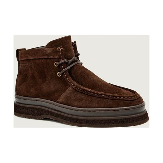 Gant Ocieplane buty wysokie Blistown | zamsz ze sklepu Gomez Fashion Store w kategorii Buty zimowe męskie - zdjęcie 186306034