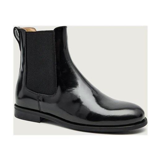 BOSS BLACK Skórzane sztyblety Lycia ze sklepu Gomez Fashion Store w kategorii Botki - zdjęcie 186306070