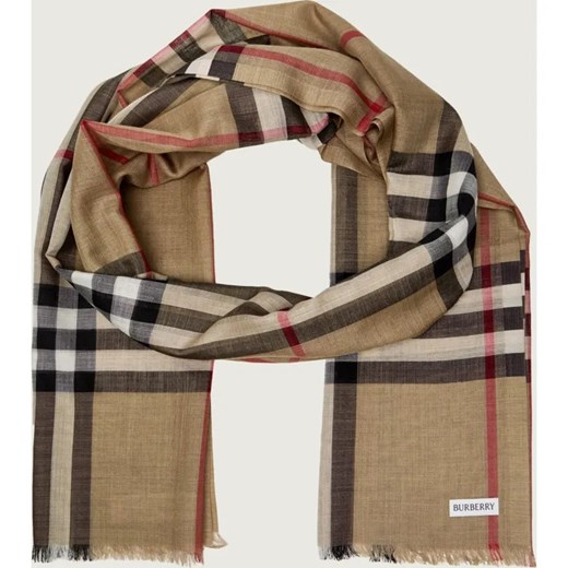 Burberry Wełniany szal | z dodatkiem jedwabiu ze sklepu Gomez Fashion Store w kategorii Szaliki męskie - zdjęcie 186306124