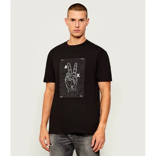 Armani Exchange T-shirt | Regular Fit ze sklepu Gomez Fashion Store w kategorii T-shirty męskie - zdjęcie 186306172