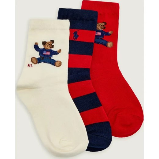 POLO RALPH LAUREN Skarpety 3-pack SITTING BEAR ze sklepu Gomez Fashion Store w kategorii Skarpetki dziecięce - zdjęcie 186307612