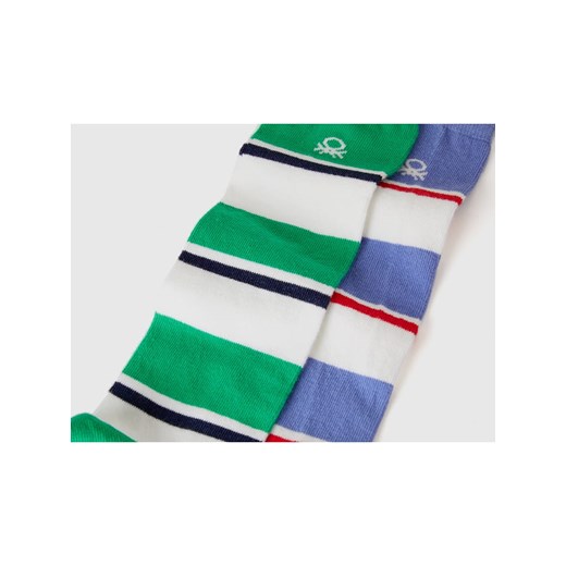 Benetton Skarpety (2 pary) ze wzorem 20-24 okazja Limango Polska