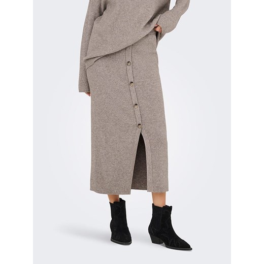 ONLY Spódnica w kolorze szarobrązowym - id: 17666384 - marki ONLY - 186309054 ONLY Spódnica w kolorze szarobrązowym ze sklepu Limango Polska w kategorii Spódnice - zdjęcie 186309054
