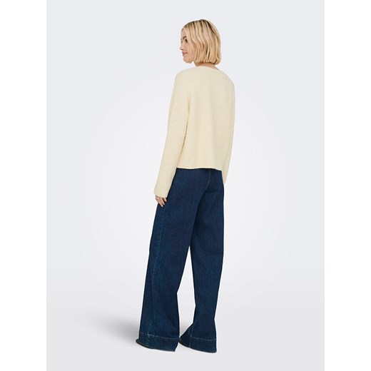 ONLY Sweter w kolorze beżowym XL wyprzedaż Limango Polska