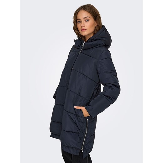 ONLY Płaszcz pikowany w kolorze granatowym L promocyjna cena Limango Polska