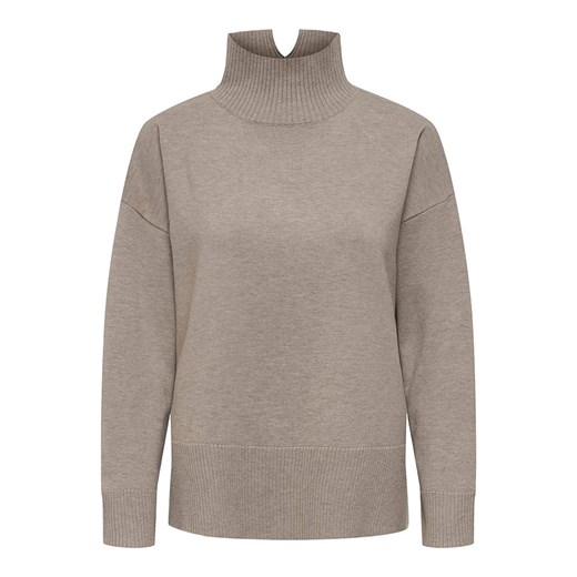 ONLY Sweter w kolorze szarobrązowym ze sklepu Limango Polska w kategorii Swetry damskie - zdjęcie 186309302