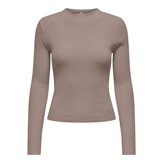 ONLY Koszulka w kolorze szarobrązowym ze sklepu Limango Polska w kategorii Bluzki damskie - zdjęcie 186309313