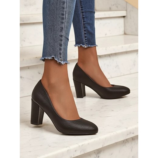 Royalfashion Damskie czółenka eko skórzane Sofia Lux ze sklepu royalfashion.pl w kategorii Czółenka - zdjęcie 186312132