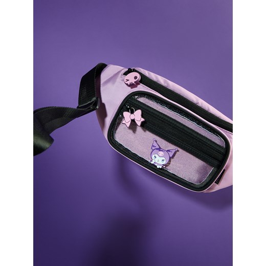 Reserved - Saszetka Kuromi - fioletowy ze sklepu Reserved w kategorii Akcesoria dziecięce - zdjęcie 186312701