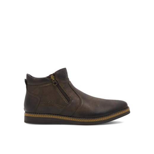 Lanetti Botki MBS-CARDIFF-10 Brązowy ze sklepu MODIVO w kategorii Buty zimowe męskie - zdjęcie 186314363
