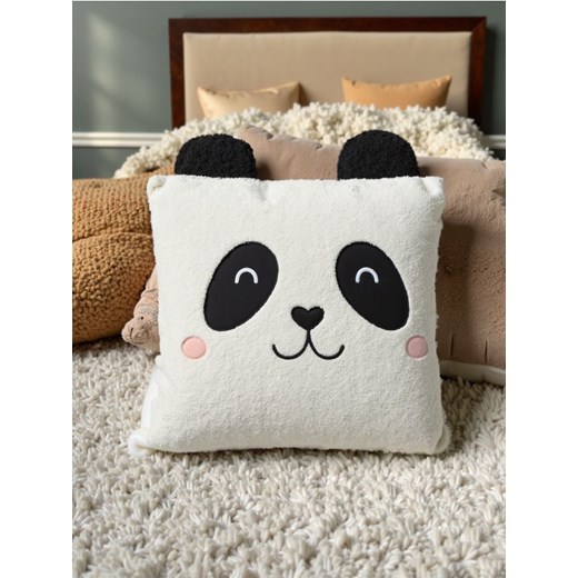 Sinsay - Poduszka dekoracyjna z motywem zwierzęcym - biały ze sklepu Sinsay w kategorii Poduszki dekoracyjne - zdjęcie 186316040