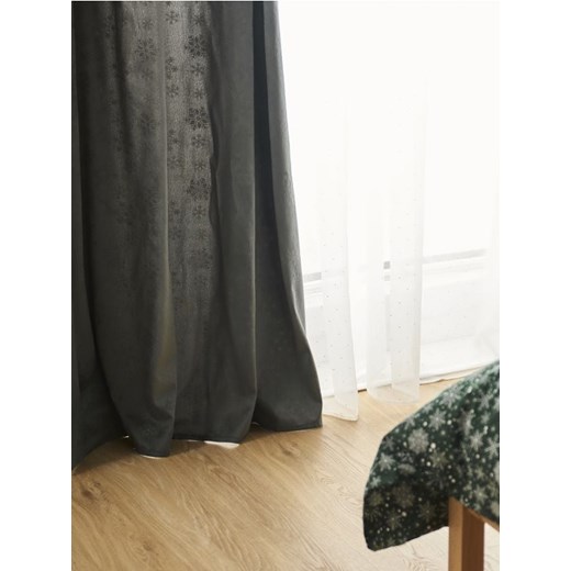 Sinsay - Zasłona - szary ze sklepu Sinsay w kategorii Zasłony - zdjęcie 186316063