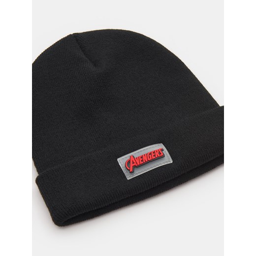 Sinsay - Czapka z naszywką Avengers - czarny Sinsay M Sinsay