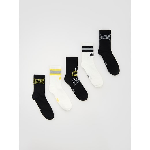 Reserved - Skarpetki Batman 5 pack - czarny ze sklepu Reserved w kategorii Skarpetki dziecięce - zdjęcie 186318940