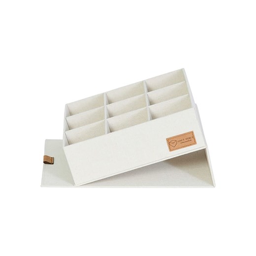 STORE IT Pudełko &quot;Premium&quot; w kolorze kremowym - 32 x 10,5 x 22 cm Store It onesize wyprzedaż Limango Polska