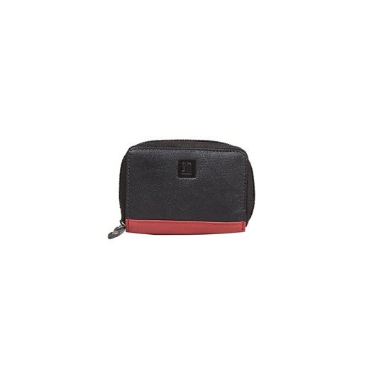 brązowe małe etui skórzane na wizytówki ze sklepu Słoń Torbalski w kategorii Portfele damskie - zdjęcie 186319402