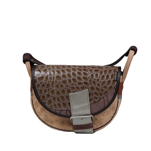 damska torebka listonoszka skórzana na ramię Freshman Mini b Słoń Torbalski 30x24x8,5cm wyprzedaż Słoń Torbalski