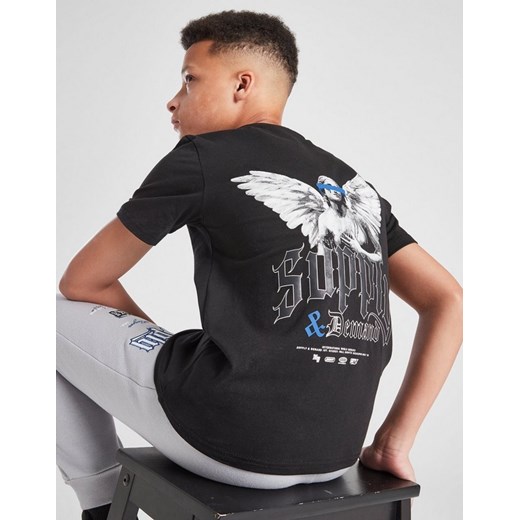 SUPPLY&amp;DEMAND T-SHIRT ARGON T-SHT BLK ze sklepu JD Sports  w kategorii T-shirty chłopięce - zdjęcie 186320353