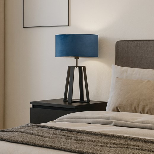 Nowoczesna lampka stołowa do salonu THOR VELUR w srebrnej kolorystyce - id: 10445 - marki Ciekot Partners Sp. Z O. O. - 186320760 Nowoczesna lampka stołowa do salonu THOR VELUR w srebrnej kolorystyce ze sklepu Lysne w kategorii Lampy stołowe - zdjęcie 186320760