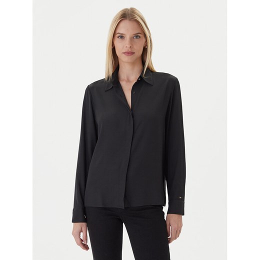 Tommy Hilfiger Koszula WW0WW46597 Czarny Regular Fit ze sklepu MODIVO w kategorii Koszule damskie - zdjęcie 186323090