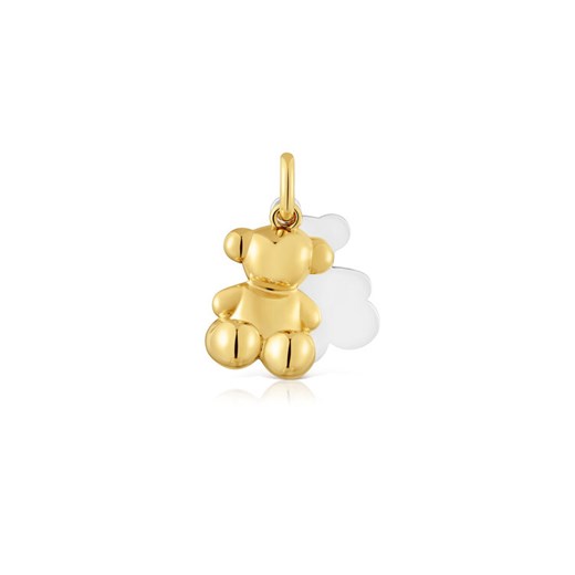 TOUS Wisiorek Bold Bear 1004448600 Złoty ze sklepu MODIVO w kategorii Naszyjniki - zdjęcie 186323111