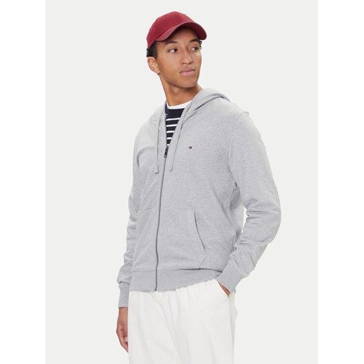 Tommy Hilfiger Bluza Essential MW0MW37239 Szary Regular Fit ze sklepu MODIVO w kategorii Bluzy męskie - zdjęcie 186323440