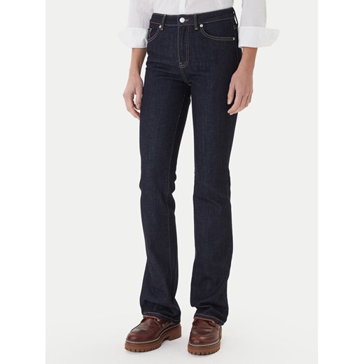 Tommy Hilfiger Jeansy WW0WW46807 Granatowy Bootcut Fit ze sklepu MODIVO w kategorii Jeansy damskie - zdjęcie 186323463