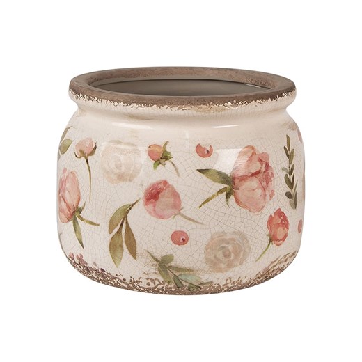 Clayre & Eef Doniczka w kolorze beżowym - wys. 15 x Ø 20 cm - id: 15637765 - marki Limango Polska - 186326063 Clayre & Eef Doniczka w kolorze beżowym - wys. 15 x Ø 20 cm ze sklepu Limango Polska w kategorii Doniczki i osłonki - zdjęcie 186326063
