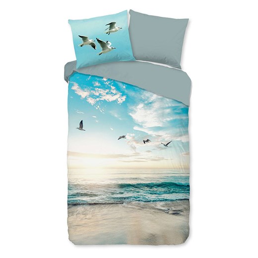 Good Morning Komplet pościeli &quot;Brisa&quot; w kolorze błękitnym ze sklepu Limango Polska w kategorii Pościele - zdjęcie 186326162