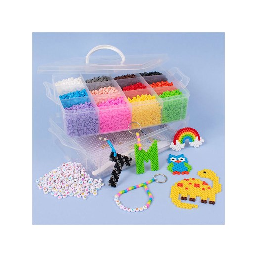 Playbox 12.000-częściowy zestaw koralików &quot;Creative&quot; do prasowanek - Playbox onesize wyprzedaż Limango Polska