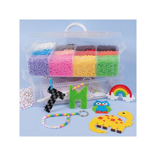 Playbox 12.000-częściowy zestaw koralików &quot;Creative&quot; do prasowanek - Playbox onesize okazja Limango Polska