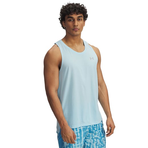 Under Armour Top sportowy w kolorze błękitnym ze sklepu Limango Polska w kategorii T-shirty męskie - zdjęcie 186326453