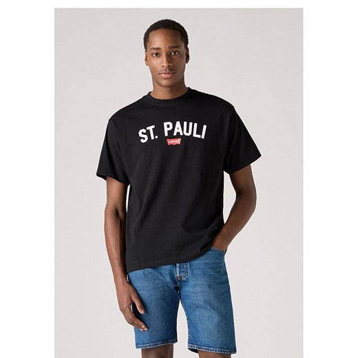 Levi´s Koszulka w kolorze czarnym ze sklepu Limango Polska w kategorii T-shirty męskie - zdjęcie 186326802