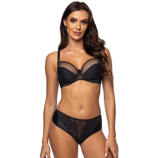 Laila figi damskie pełne czarne, Kolor czarny, Rozmiar S, PariPari Lingerie ze sklepu Intymna w kategorii Majtki damskie - zdjęcie 186327663