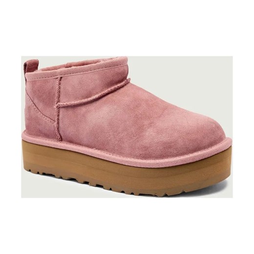 UGG Śniegowce CLASSIC ULTRA MINI PLATFORM | skóra ze sklepu Gomez Fashion Store w kategorii Buty zimowe dziecięce - zdjęcie 186327834