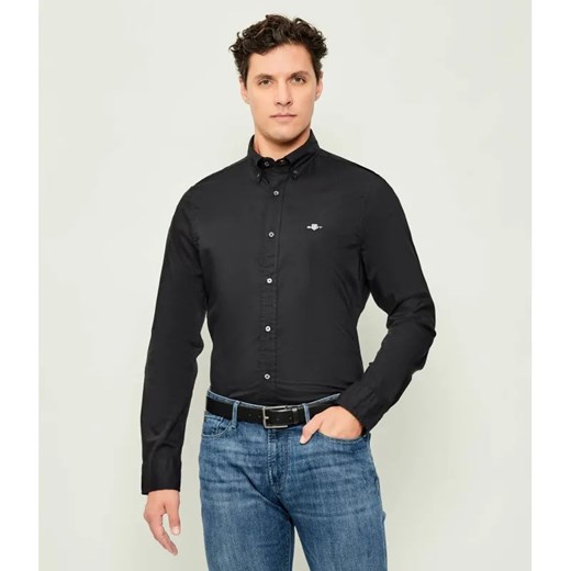Gant Koszula Poplin | Slim Fit ze sklepu Gomez Fashion Store w kategorii Koszule męskie - zdjęcie 186327843